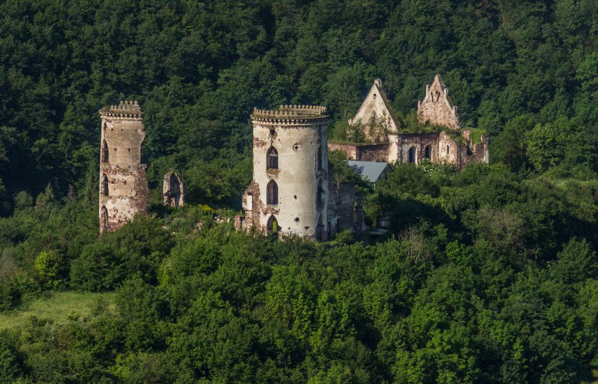 Chervonohorod Castle, Nyrkiv, Ternopil Oblast, Ukraine, Ukraine